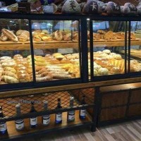 供應(yīng)餅店、蛋糕展柜，中島柜-HM11