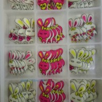 廠家直銷蛋糕西點(diǎn)巧克力裝飾件-卡通造型17