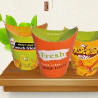 可封口薯?xiàng)l 雞米花打包盒 小吃桶杯 外賣打包盒 薯?xiàng)l雞米花杯