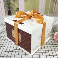 供應(yīng)廠家直銷蛋糕盒烘焙食品包裝歐風(fēng)風(fēng)格蛋糕盒