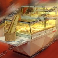 供應蛋糕柜、面包柜、中島柜、冰角烤漆款