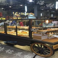 供應(yīng)餅店、蛋糕展柜，中島柜-HM10