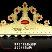 供應(yīng)可折疊生日帽 可調(diào)節(jié)生日皇冠帽 成人/兒童生日帽子 25個/包