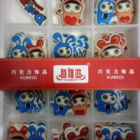 廠家直銷蛋糕西點(diǎn)巧克力裝飾件-卡通造型03