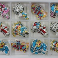 供應(yīng)蛋糕西點巧克力裝飾 卡通系列：KT-035 開心超人