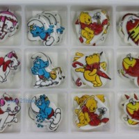 供應(yīng)蛋糕西點巧克力裝飾 卡通系列：KT-033,產(chǎn)品名稱：卡通3