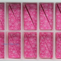 蛋糕巧克力裝飾 圍邊系列：WB-040紅三角