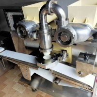 二手松川包裝機、奕仁蛋糕夾心機，偉隆，昌崗月餅包餡機，全新松川伺服包裝機以舊換新