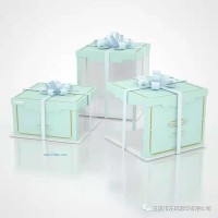 藍(lán)色金 蛋糕盒