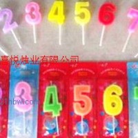 供應(yīng)生日蠟燭數(shù)字蠟燭