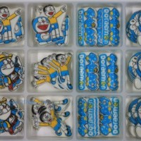 供應(yīng)蛋糕西點巧克力裝飾 卡通系列：KT-016 多啦A夢