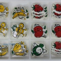 供應(yīng)蛋糕西點巧克力裝飾 卡通系列：KT-034, 卡通水果