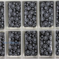 蛋糕巧克力裝飾 圍邊系列：WB-029黑長方（4×8）