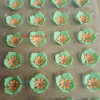 供應(yīng)蛋糕裝飾巧克力  糖花 多顏色可選