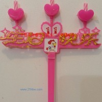 供應(yīng)烘焙生日蠟燭插牌蠟燭