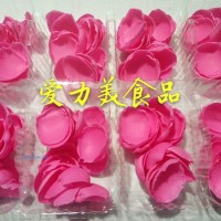 供應(yīng)玫瑰花瓣巧克力插件 廠家批發(fā)、直銷、蛋糕裝飾件