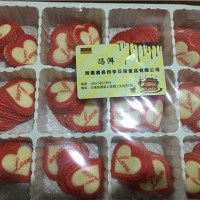 供應(yīng)烘焙蛋糕用巧克力裝飾件：紅LOVE心