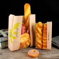 供應烘焙包裝開窗面包袋