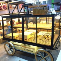 供應(yīng)時(shí)尚面包房中島柜