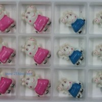 供應蛋糕西點巧克力裝飾：立體佩奇