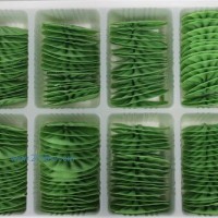 供應(yīng)蛋糕西點(diǎn)巧克力裝飾 純手工系列：綠扇