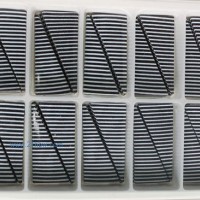 蛋糕巧克力裝飾 圍邊系列:WB-008斑馬黑三角