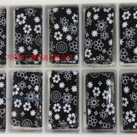 蛋糕巧克力裝飾 圍邊系列：WB-047花語黑長方