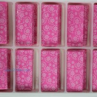 蛋糕巧克力裝飾 圍邊系列：WB-036紅長方