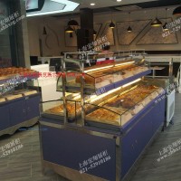 供應(yīng)001兩層鏡面不銹鋼中島柜