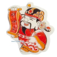 供應(yīng)巧克力裝飾件：財(cái)神