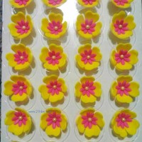 供應(yīng)巧克力小花（黃色）