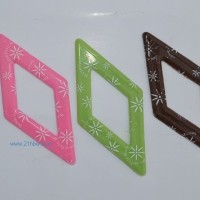 供應(yīng)巧克力裝飾件：菱形