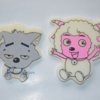 供應(yīng)巧克力裝飾件 喜羊羊