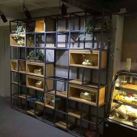 供應(yīng)餅店、蛋糕展柜，裝飾桌椅-HM06