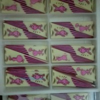 廠家直銷蛋糕西點(diǎn)巧克力裝飾件-幾何造型3