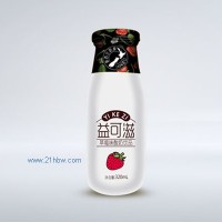 供應(yīng)蛋糕店草莓味酸奶