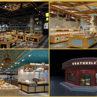 供應(yīng)蛋糕柜面包柜邊柜中島柜-02 長(zhǎng)沙星城貨柜