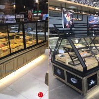 供應(yīng)長沙星城貨柜蛋糕柜面包柜邊柜中島柜- 14