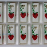 蛋糕巧克力裝飾 圍邊系列:WB-013,草莓長方