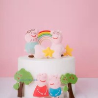 巧克力壽桃擺件，情景巧克力裝飾，精致盒裝小插件等