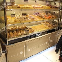 供應(yīng)014三層鏡面不銹鋼邊柜