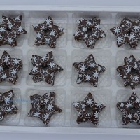 供應(yīng)巧克力裝飾件：五星盒裝