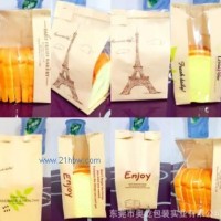 進口牛皮紙袋、開窗面包袋6片烘培吐司袋 食品包裝紙