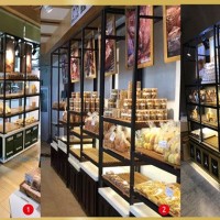 供應(yīng)長(zhǎng)沙星城貨柜蛋糕柜面包柜邊柜中島柜- 23