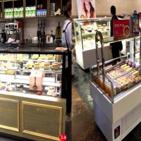 供應(yīng)長(zhǎng)沙星城貨柜蛋糕柜面包柜邊柜中島柜-