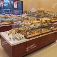 供應(yīng)013一層弧形抽屜式實(shí)木中島柜