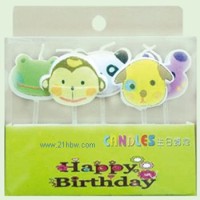 供應生日卡通蠟燭