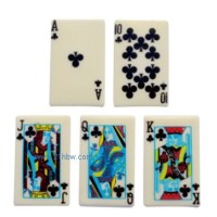 供應(yīng)巧克力裝飾件：撲克