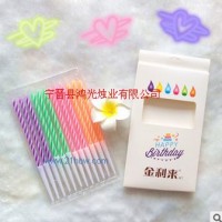 供應(yīng)螺紋蛋糕蠟燭