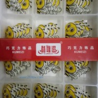 廠家直銷蛋糕西點(diǎn)巧克力裝飾件-卡通造型09